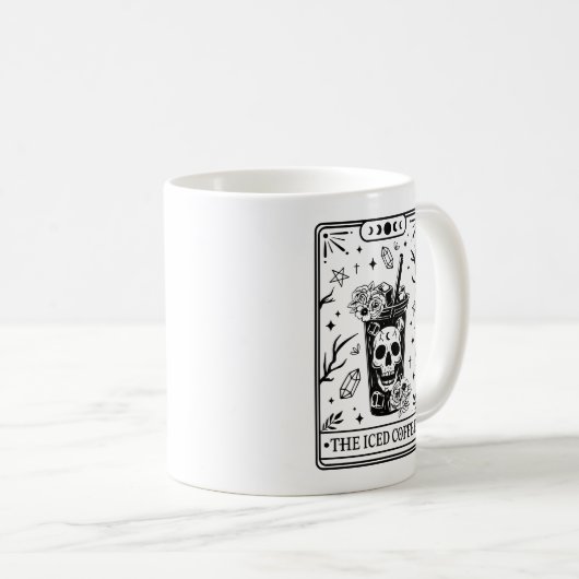 アイスコーヒータロットカード コーヒーマグカップ (正面右)