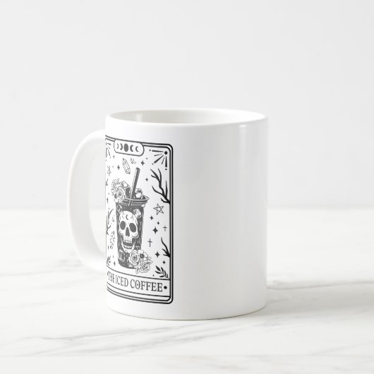 アイスコーヒータロットカード コーヒーマグカップ (正面左)