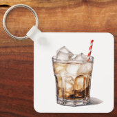 アイスコーヒードカクテル キーホルダー (正面)