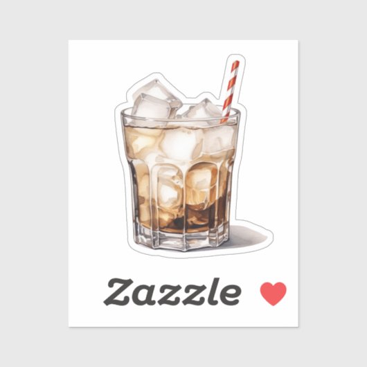 アイスコーヒードカクテル シール (シート)