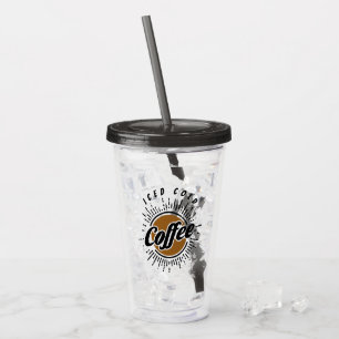 アイスコーヒー アクリルタンブラー