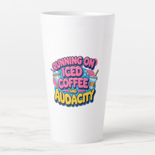 アイスコーヒー カフェラテマグ (正面)