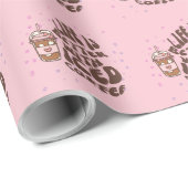 アイスコーヒー ラッピングペーパー (ロールコーナー)