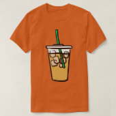 アイスコーヒー Tシャツ (デザイン正面)