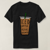 アイスコーヒー Tシャツ (デザイン正面)