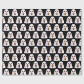 アイスコーヒ不気味ー付幽霊 ラッピングペーパー (フラット)