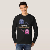 アイスコーヒ走ーかわいいリバーシブルタココーヒー Tシャツ (正面フル)