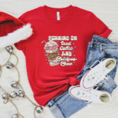 アイスコーヒ走ー&クリスマス応援TシャツにのTシャツ Tシャツ