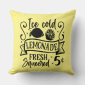 アイスコールドレモネード クッション (正面)