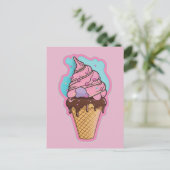 アイスコーン ポストカード (スタンド正面)