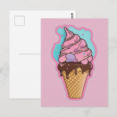アイスコーン ポストカード (正面/裏面)