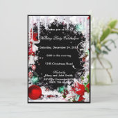 アイスサイクルスノードクリスマスパーティの招待状 招待状 (スタンド正面)