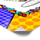 アイスサンデーバー 赤ちゃんの誕生会または結婚式のポスター ポスター (コーナー)