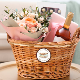 アイスサンドイッチ ハッピー1周年 ラウンドシール