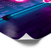 アイスジャイアンツ レトロスペースパトロール ポスター (コーナー)