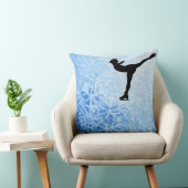 アイススケーターの装飾用クッション クッション (椅子)