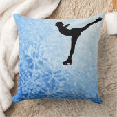 アイススケーターの装飾用クッション クッション (ブランケット)