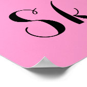 アイススケーターをスケートで楽しむ ポスター (角)