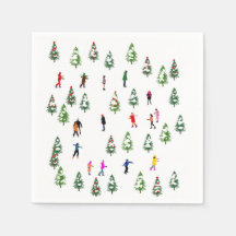 アイススケーターパイン│アイススケートで滑るクリスマス冬