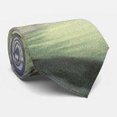 アイススケーター凍ってい付きの湖ヴィンテージクリスマス ネクタイ (ロール)