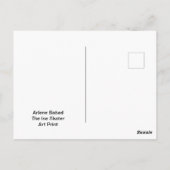 アイススケーター ポストカード (裏面)