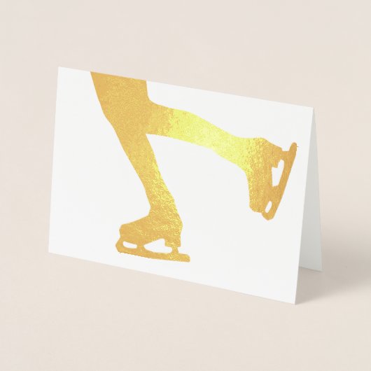 アイススケーター 箔カード (正面)