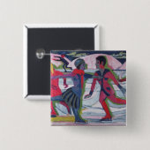 アイススケーター 缶バッジ (正面&裏面)