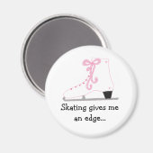 アイススケートことわざ マグネット (正面/裏面)