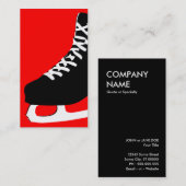 アイススケートして下さい 名刺 (正面/裏面)