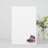 アイススケートします 便箋 (スタンド正面)