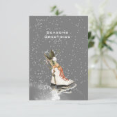 アイススケートで冬の景色を迎える季節 (スタンド正面)