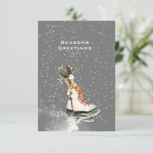 アイススケートで冬の景色を迎える季節 (スタンド正面)