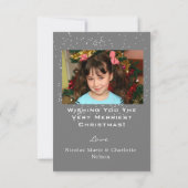 アイススケートで冬の景色を迎える季節 (裏面)