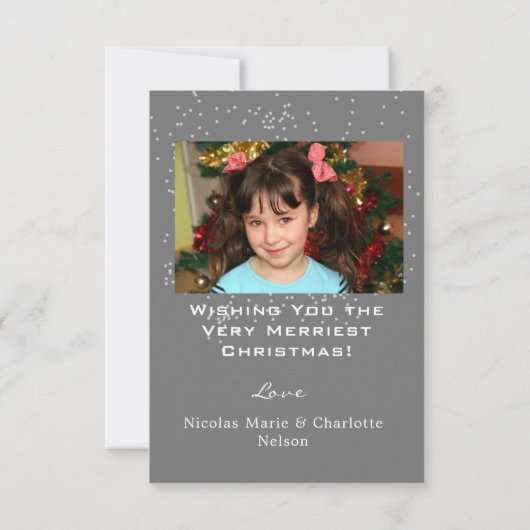 アイススケートで冬の景色を迎える季節 (裏面)