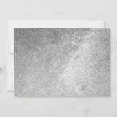 アイススケートで滑るガール誕生日写真パーソナライズされた 招待状 (裏面)