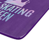 アイススケートで滑るクイーンアイススケートで滑る愛好家 カッティングボード (角)