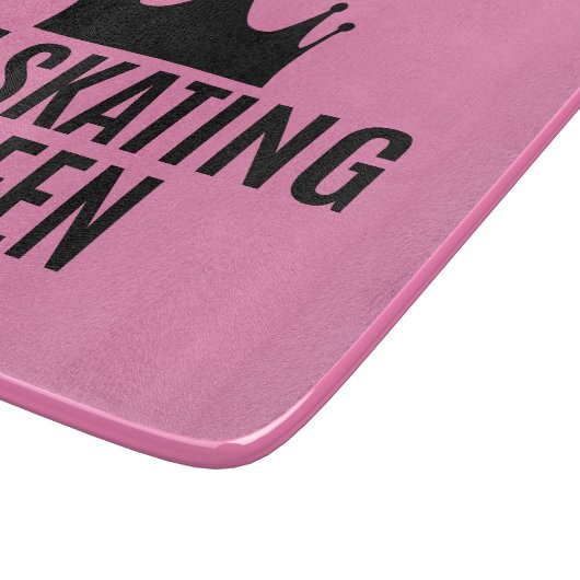 アイススケートで滑るクイーンアイススケートで滑る カッティングボード (角)