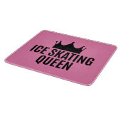 アイススケートで滑るクイーンアイススケートで滑る カッティングボード (角)