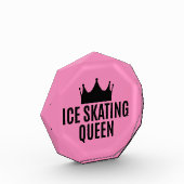 アイススケートで滑るクイーンアイススケートで滑る フォトブロック (左)