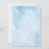 アイススケートで滑るピンクガール誕生日招待状 招待状 (裏面)