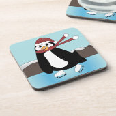アイススケートで滑るペンギン コースター (左側)