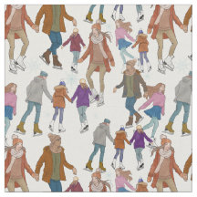 アイススケートで滑る午後