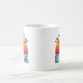 アイススケートで滑る姿 コーヒーマグカップ (中央)