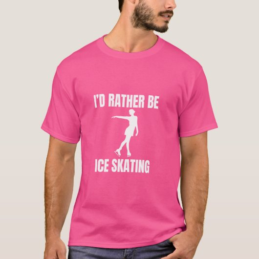 アイススケートで滑る Tシャツ (正面)