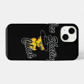 アイススケートのひよこ #4 iPhoneケース (裏面横)