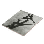 アイススケートのカップル タイル (側面)