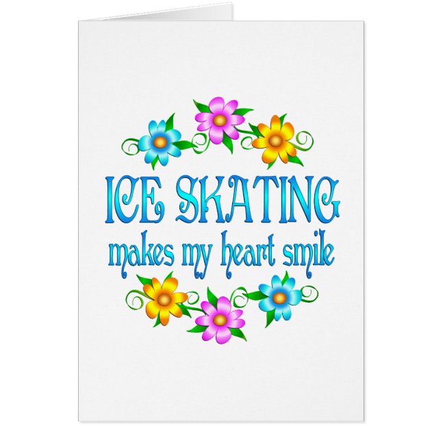 アイススケートのスマイル (正面)