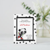 アイススケートのパーティの招待状 招待状 (スタンド正面)