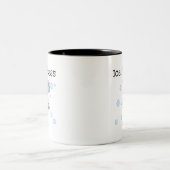 アイススケートのプリンセスのTシャツおよびギフト ツートーンマグカップ (中央)