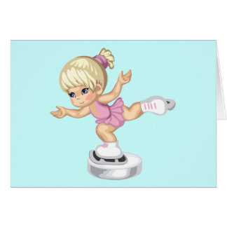 アイススケートの女の子